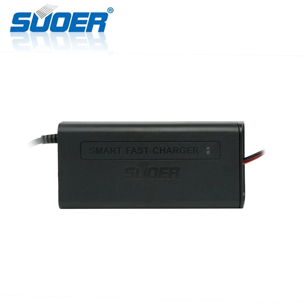 Suoer【 Батарея зарядное устройство применение 】 12V 10A Смарт для быстрой Зарядное