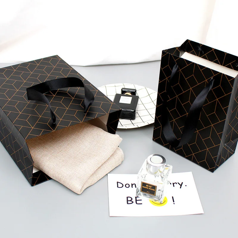 party favors gift bag cajas de regalo paper bags for gifts box packaging Shopping Bag подарочный пакет with handles | Дом и сад