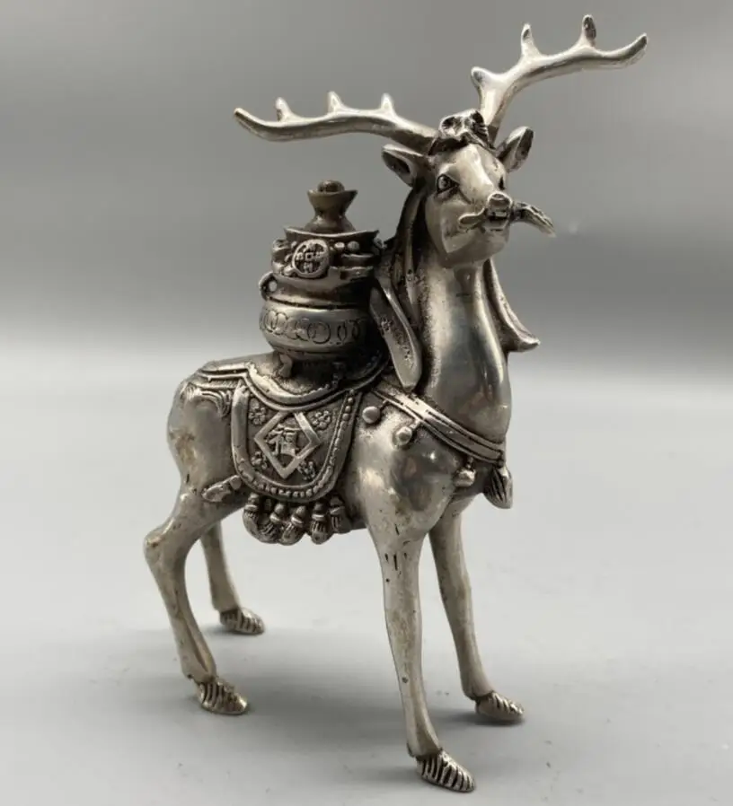 

Китайская статуя из белой меди с сокровищами Sika deer crafts