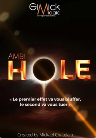 

2020 Ambi-Hole by Mickael Chatelainmagic tricks-(magic instruction,no gimmicks,no prop include)