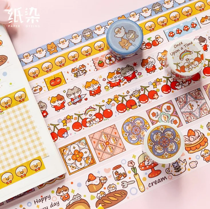 Дети Kawaii Прекрасный мультфильм бумага DIY украшения Скрапбукинг декоративная