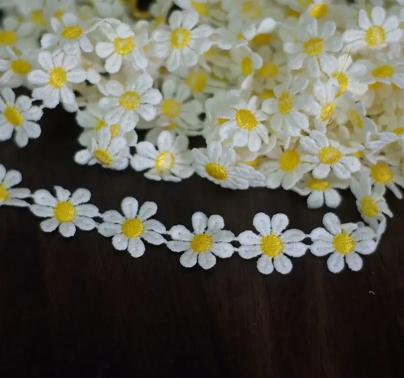 Высококачественные водорастворимые маленькие цветы кружево Маленькая детская