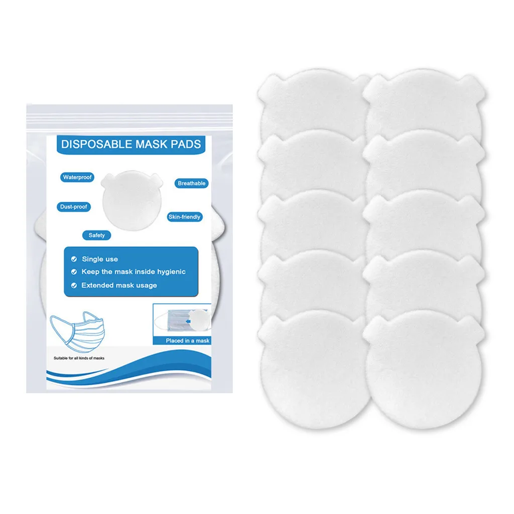 10 шт./компл./набор PM2.5 противодымная маска для рта Сменный фильтр-срез 5 слоев