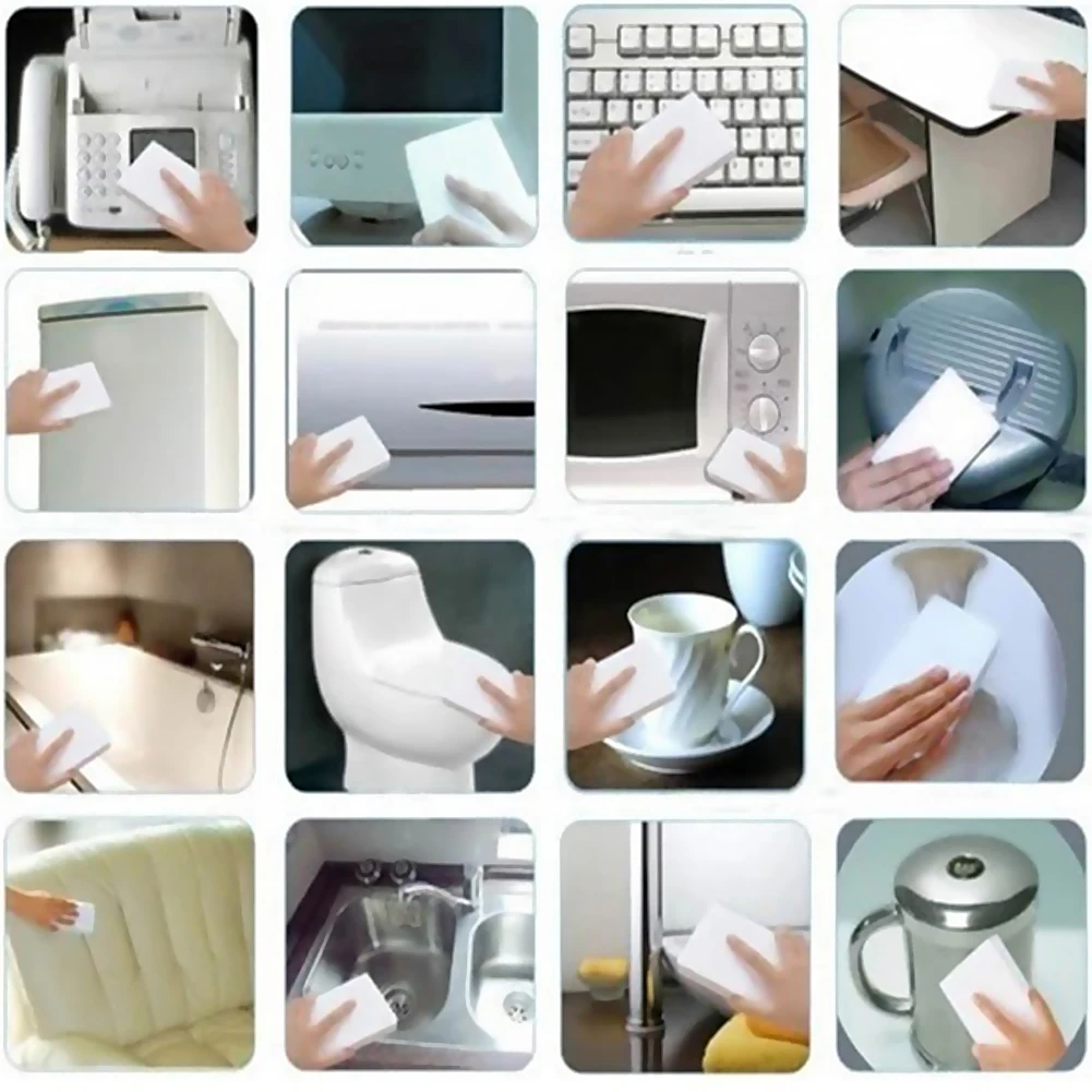 20 шт меламиновой Губка пены ластики в форме мульти-функциональный домашний