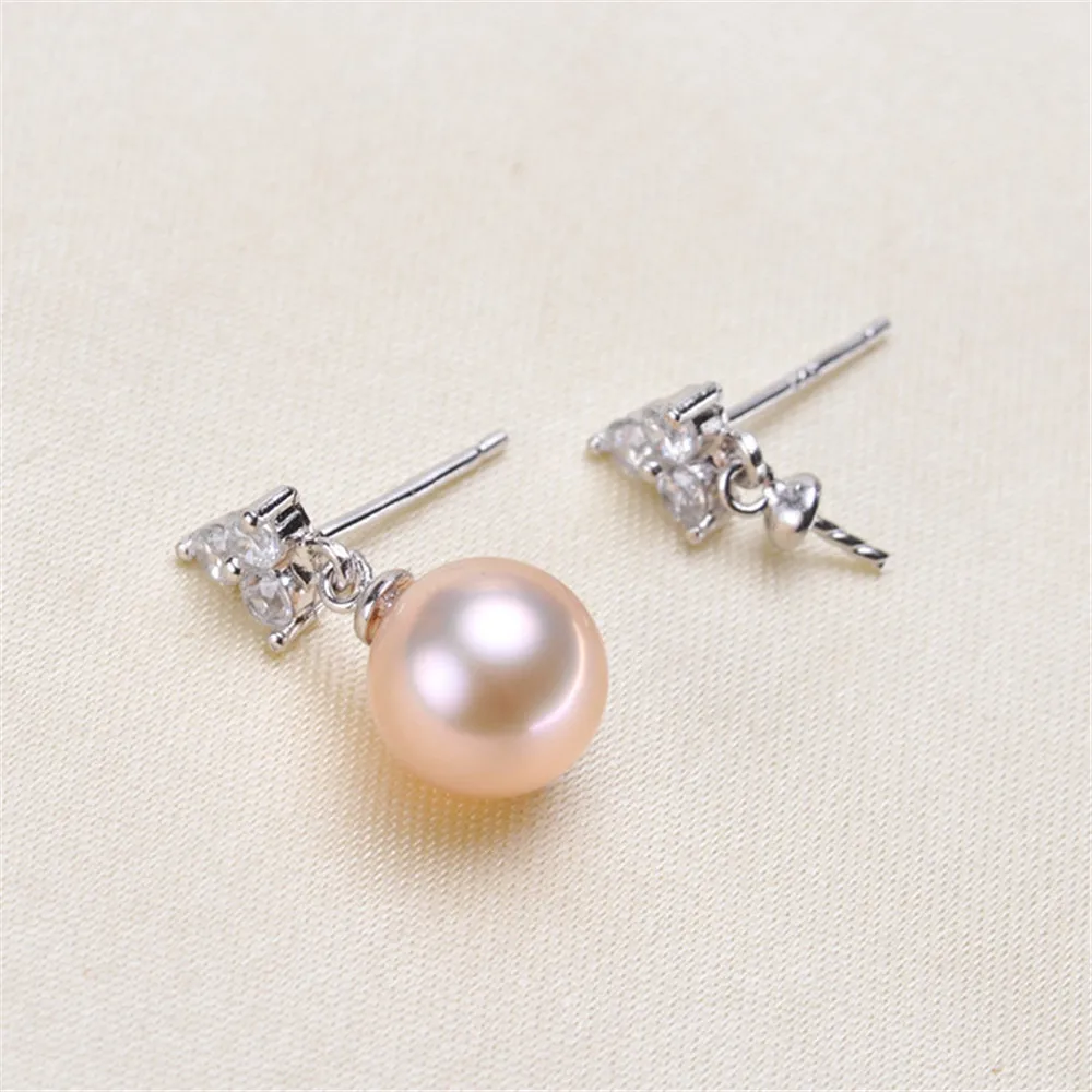 Перламутровые серьги модные настройки сережек фурнитура для ювелирных изделий