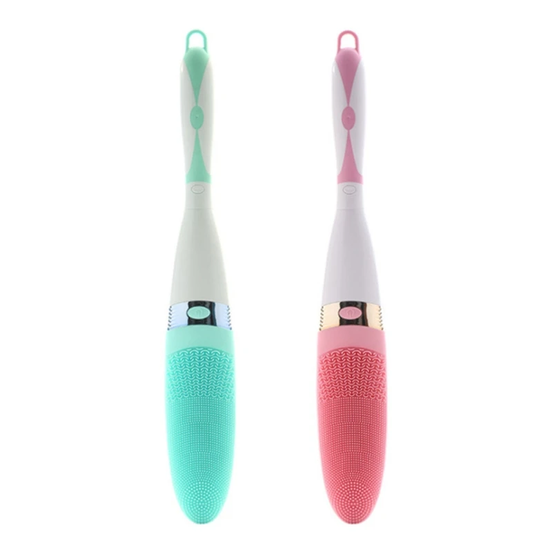 

Electric shower body brush, long-handled bath brush, used for body cleaning and Dropshipping
