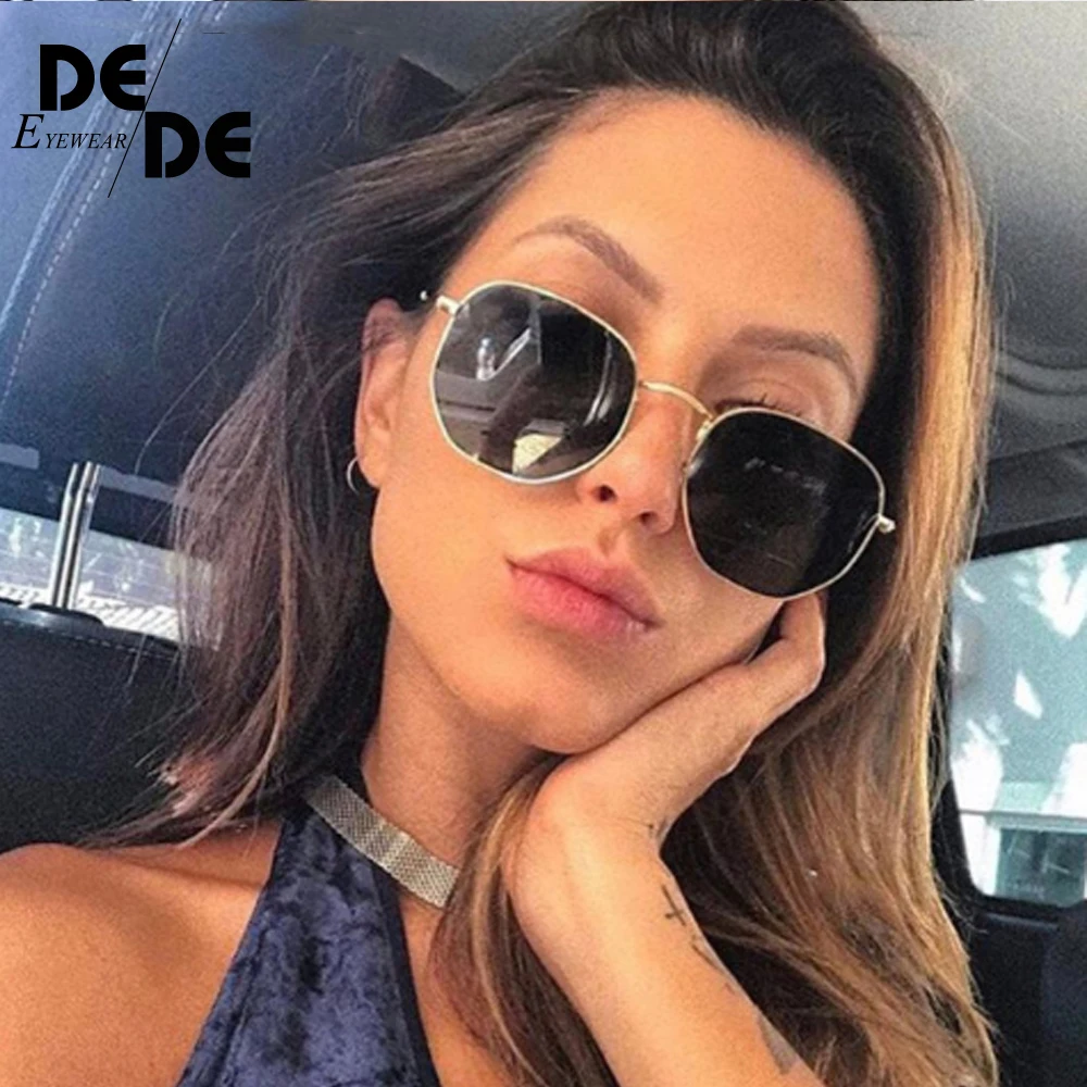 Очки солнцезащитные женские в винтажном стиле модные брендовые дизайнерские