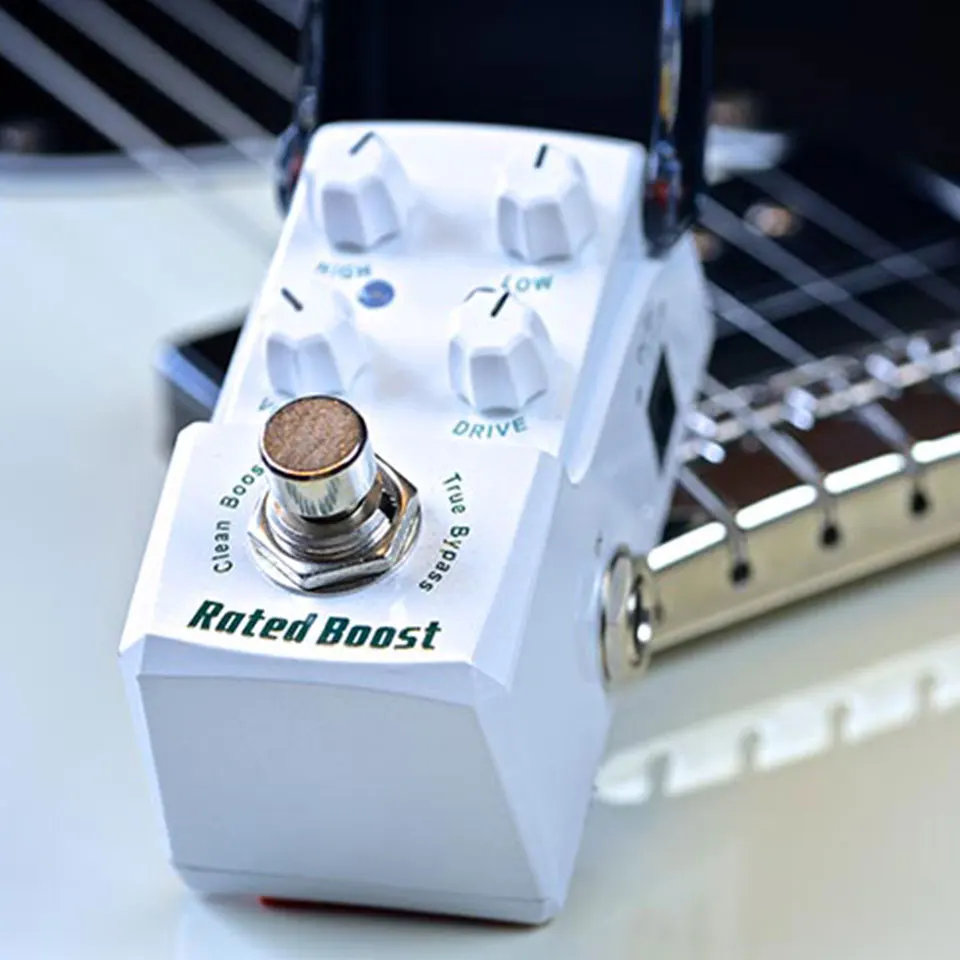 

Joyo JF-301 Guitar Effect Pedal Rated Boost Clean Booster Ironman Mini Series electronic Guitarra music instrument free shipping