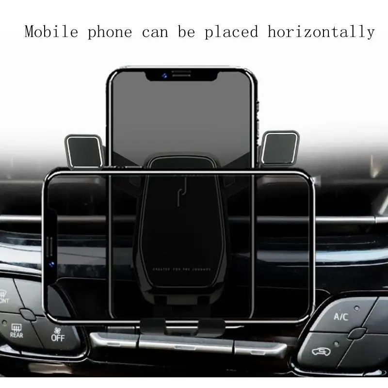 car phone holder for toyota chr 2017 2018 2019 2020 2021 accessories car wireless charging free global shipping