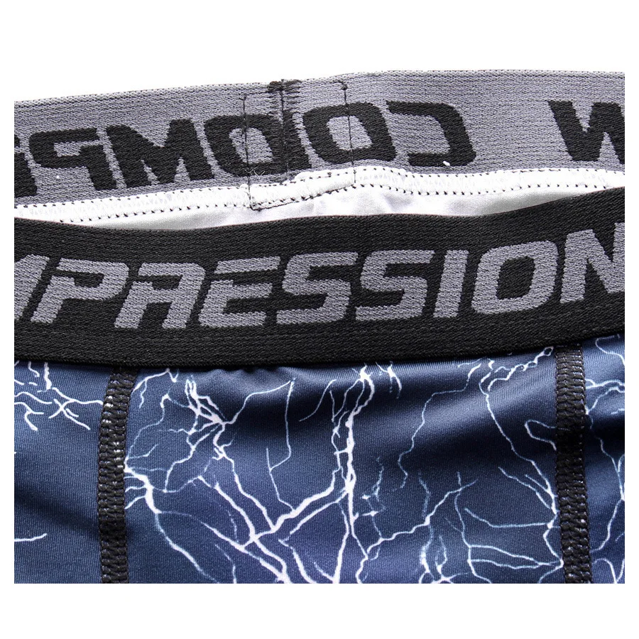 

90% Polyester 10% Spandex Gym Leggings Compression Pants Men Tights Running Jogging Workout Cycling Stretch Joggers