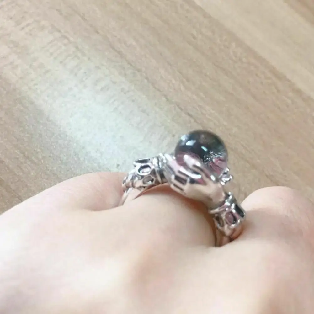 Женское кольцо с имитацией лунного камня ювелирные изделия из подарок на свадьбу