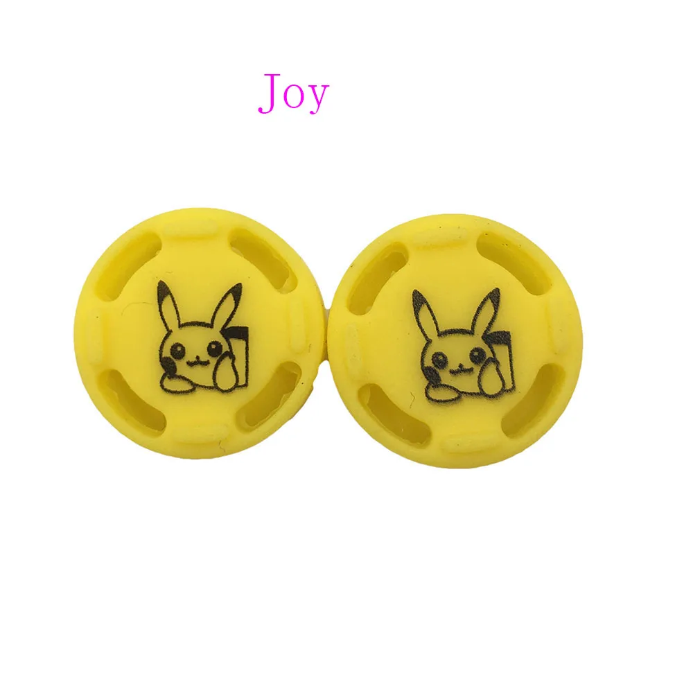 Yellow P For Joy Для переключателя Joy Con Thumb Stick Grip cap s для переключателя Pro контроллер Джойстик крышка аналоговый джойстик кнопка для PS4 XBOX360 - Цвет: Yellow P For Joy