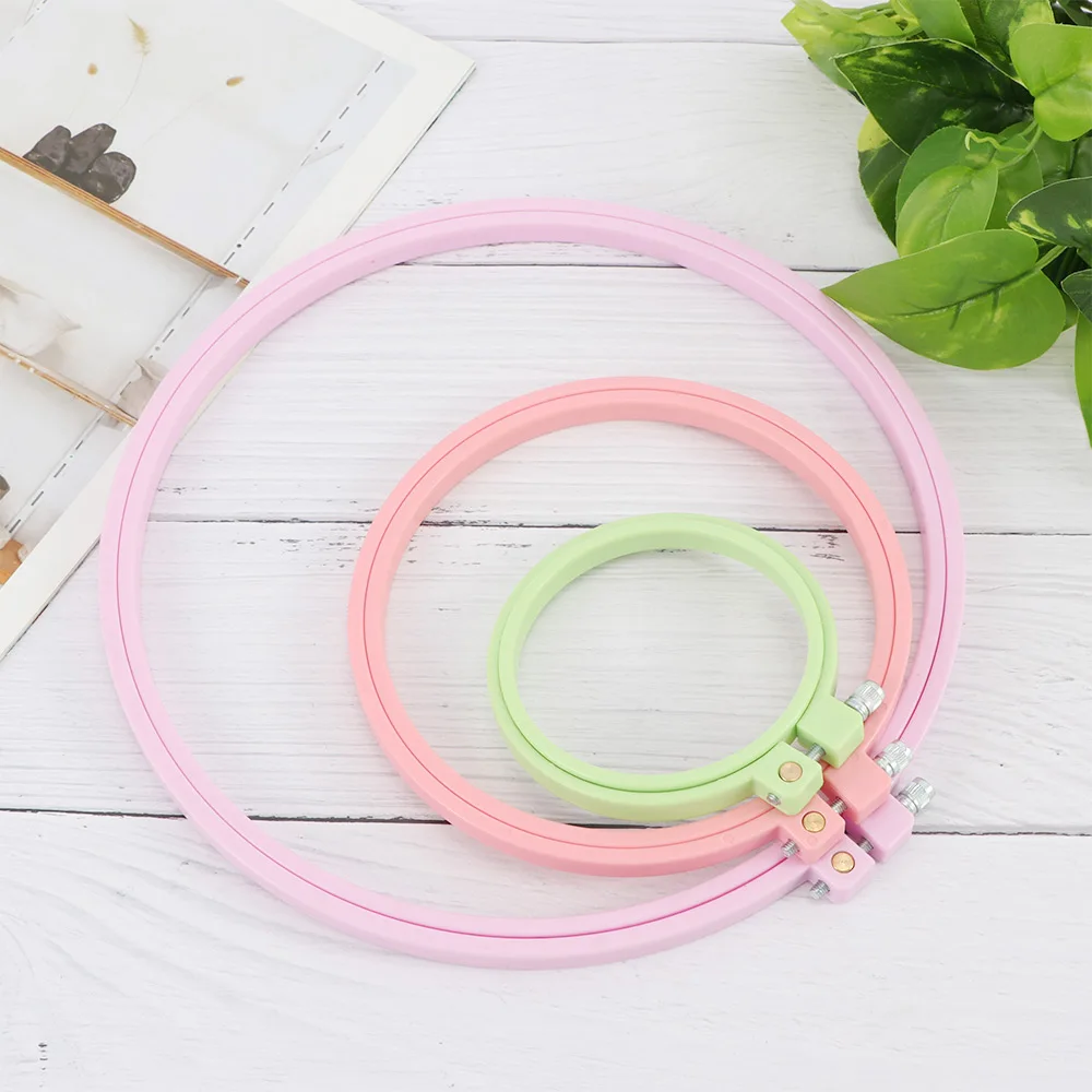 Кольцо пластиковое для вышивки обруч кольцо 7 размеров вышивка