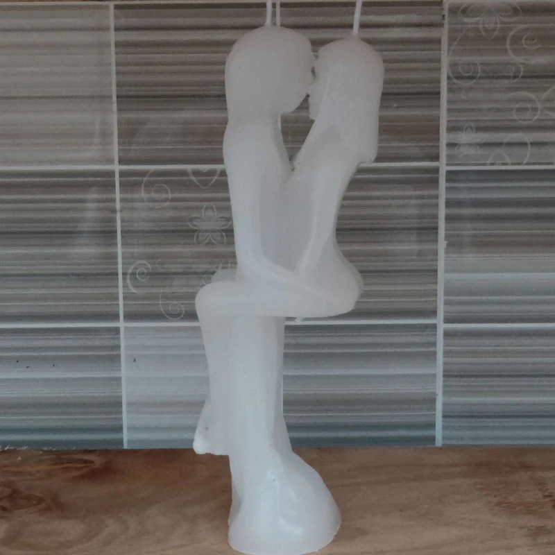 2 шт./лот парные Свадебные свечи ручной работы гуманоидные мужские и женские для