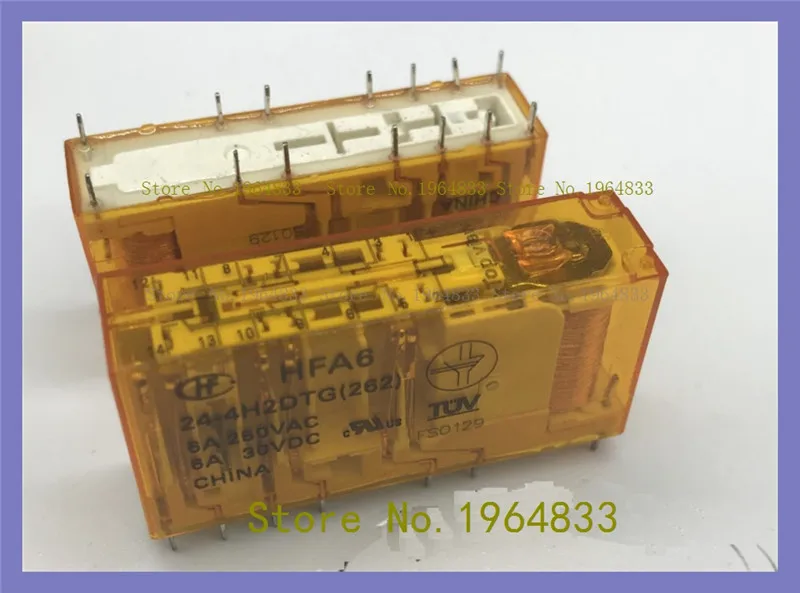 

HFA4 24-2H2DTG 24 В 24 В постоянного тока 6 А HFA4