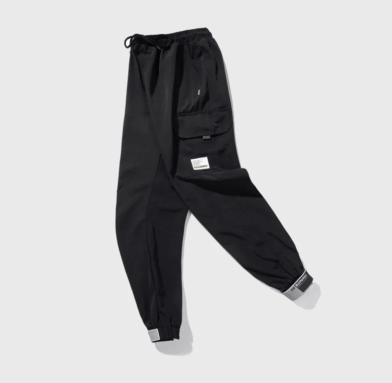 

Брюки-карго женские с карманами, спортивные свободные штаны в стиле Харадзюку, BF, спортивная одежда в стиле хип-хоп, эластичные повседневные...