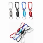 Алюминий карабины Альпинизм Рыбалка пряжки шкафчики карабины Брелока Для Ключей оснастки оттяжка Спорт на открытом воздухе шестерни аксессуары