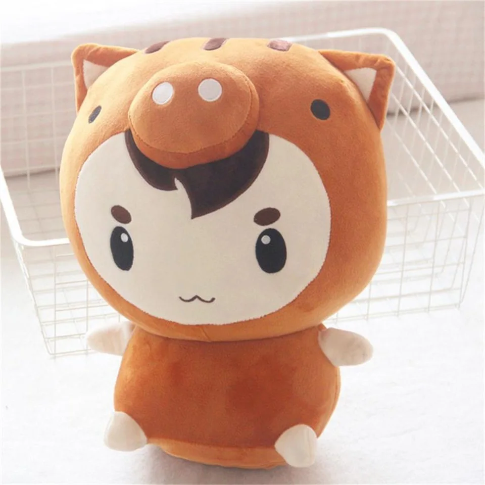 Pigsy Tronzo 18/30 см цветок путешествия Hwayugi обезьяна Kawaii Плюшевые Подушки Детские Гоку корейский ТВ корейский Odyssey Звезда плюшевые игрушки подушки - Цвет: Pigsy