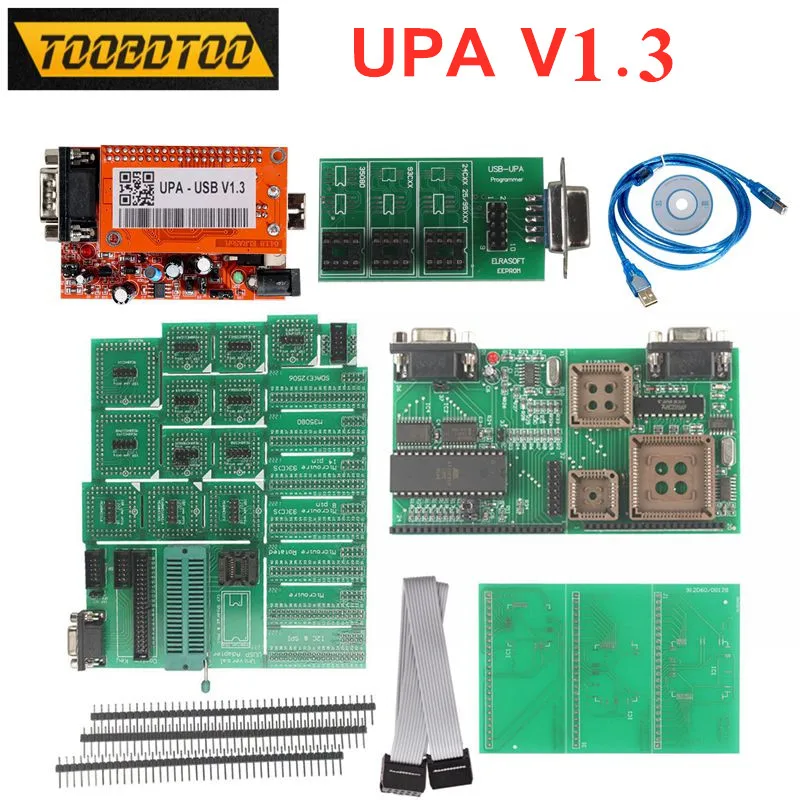ECU Программатор UPA USB 1 3 фиксированная ошибка с функцией сценария Автомобильные