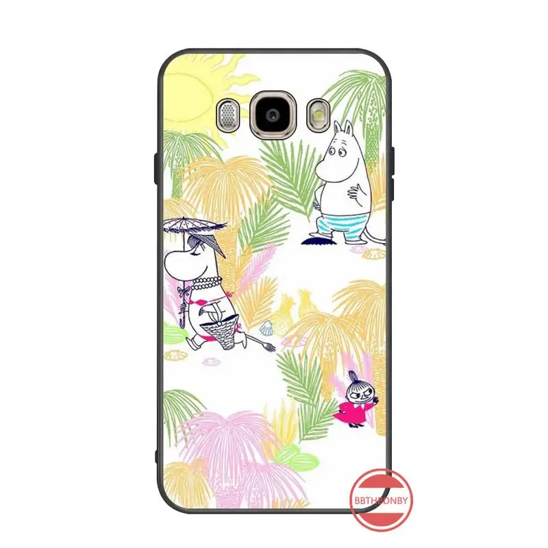 Бегемот moomin милый животный ТПУ Мягкий силиконовый чехол для телефона Samsung J2 J4 J5 J6