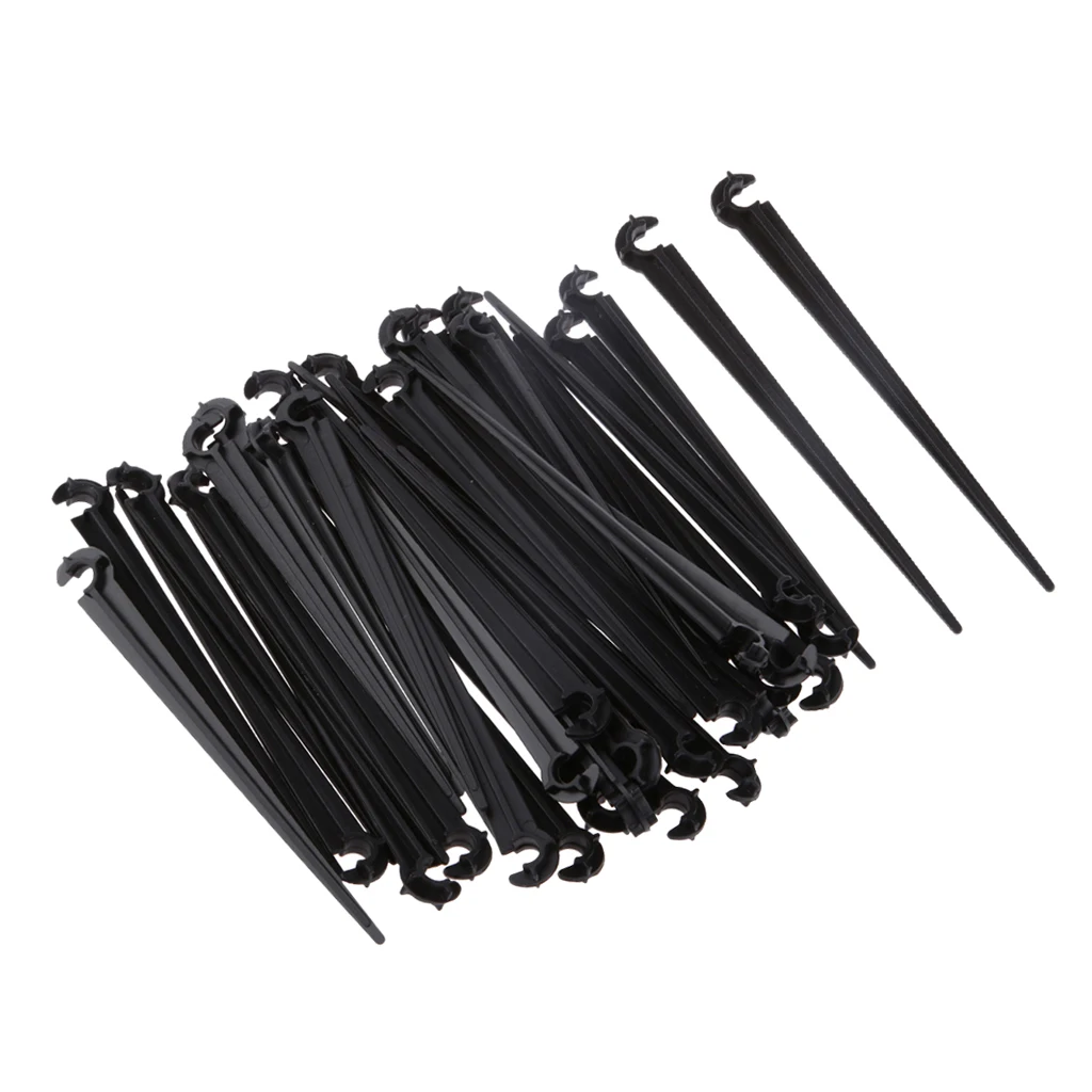 Опорная стойка с крючком совместимая 4/7 шлангом для капельного орошения 100 шт. |