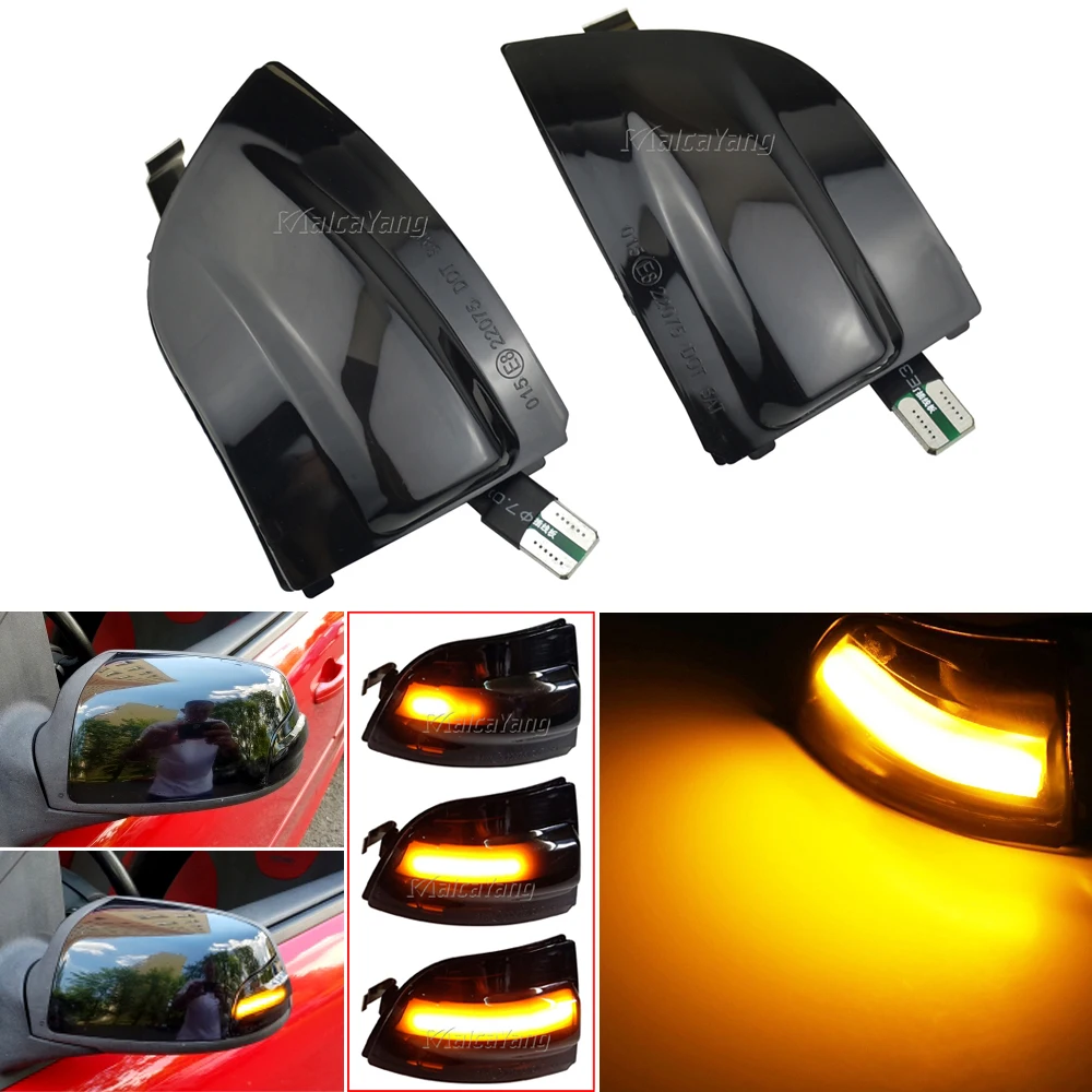 

Светодиодсветильник динамические поворотники для автомобиля, 2 шт.