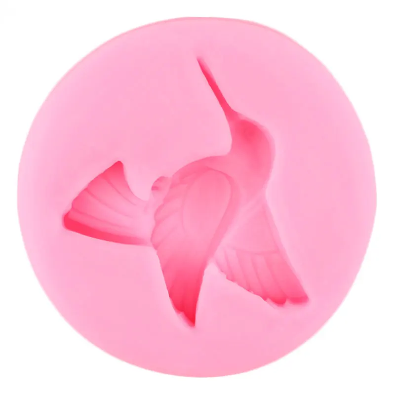 Силиконовая 3D форма в виде птицы для выпечки тортов помадки аксессуары украшения