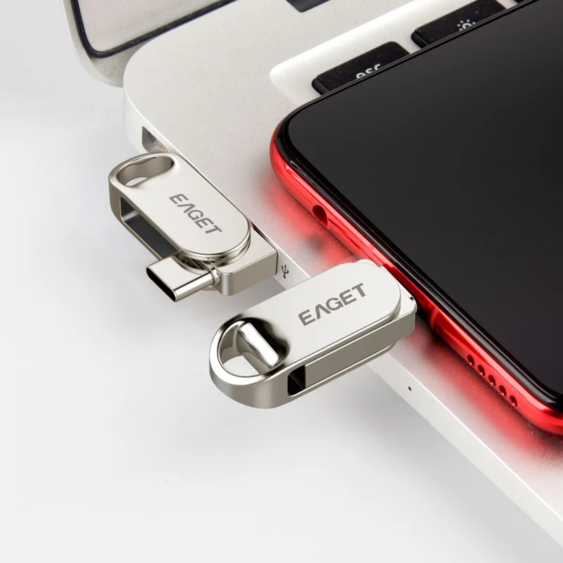 EAGET CU20/CU31 128 ГБ/64 Гб/32 ГБ/16 Гб металлический флеш-накопитель USB 3 0 памяти палка для