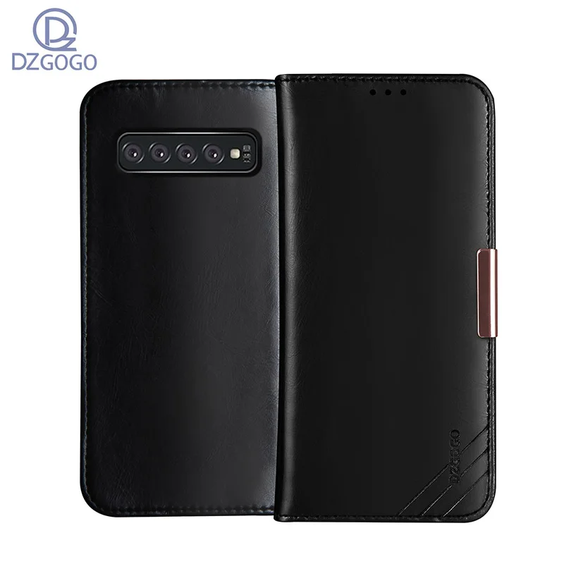 Чехол из натуральной коровьей кожи для samsung Galaxy S10 E Note 8 9 10 S9 S10 Plus, чехол-книжка для Note10 S10 S9 Plus