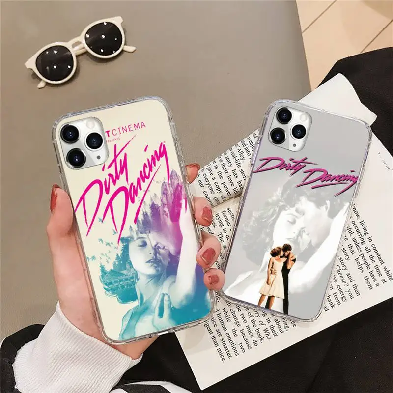 

Dirty Dancing Movie Phone Case Transparent soft For iphone 12 11 13 7 8 6 s plus x xs xr pro max mini
