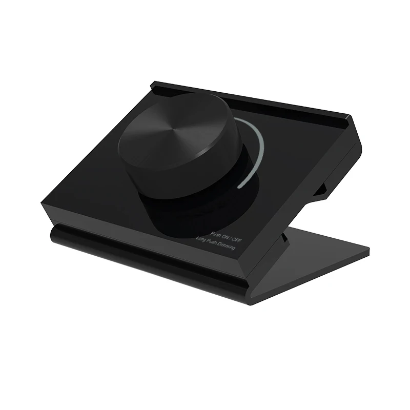 

RK2 Desk Mount Rotary Panel 2.4G RF Wireless Remote Controller CW WW CCT Color Temperature for Dual Color Strip Tape Light Use