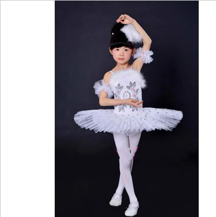 Лидер продаж классическое профессиональное детское балетное платье для танцев