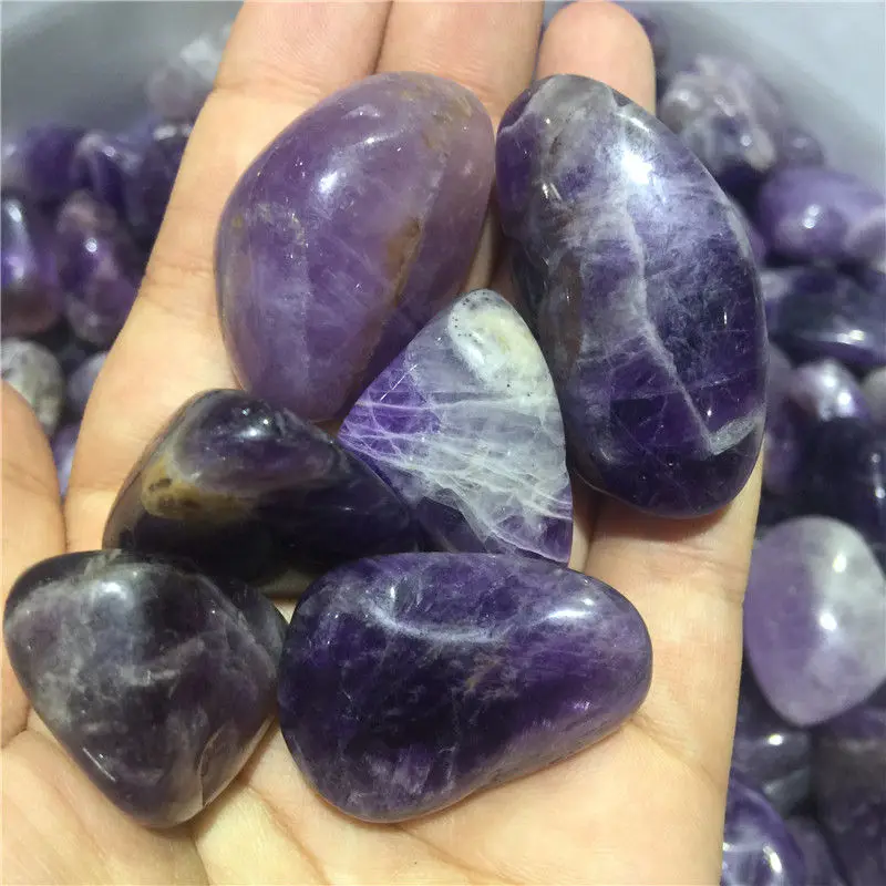 

100g Natural Amethyst stone Larger particles Quartz Crystal Wand Points Healing Gemstone Wand feng shui crystals