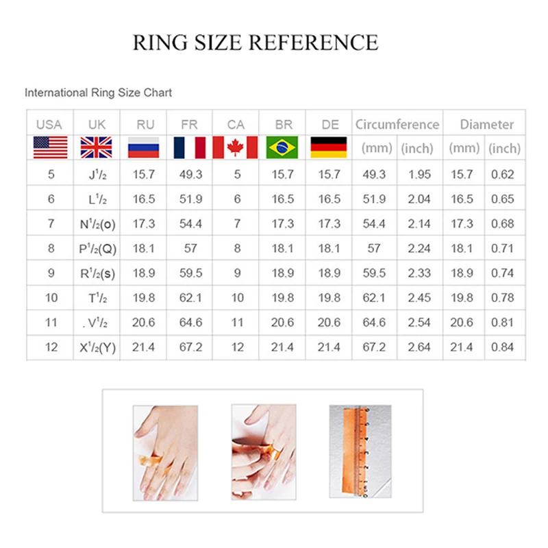 

Women Personality Rectangular Rings 925 Sterling Silver Zirconia Ladies Open Ring Fashion Korean Style Jewellery Anillos Mujer