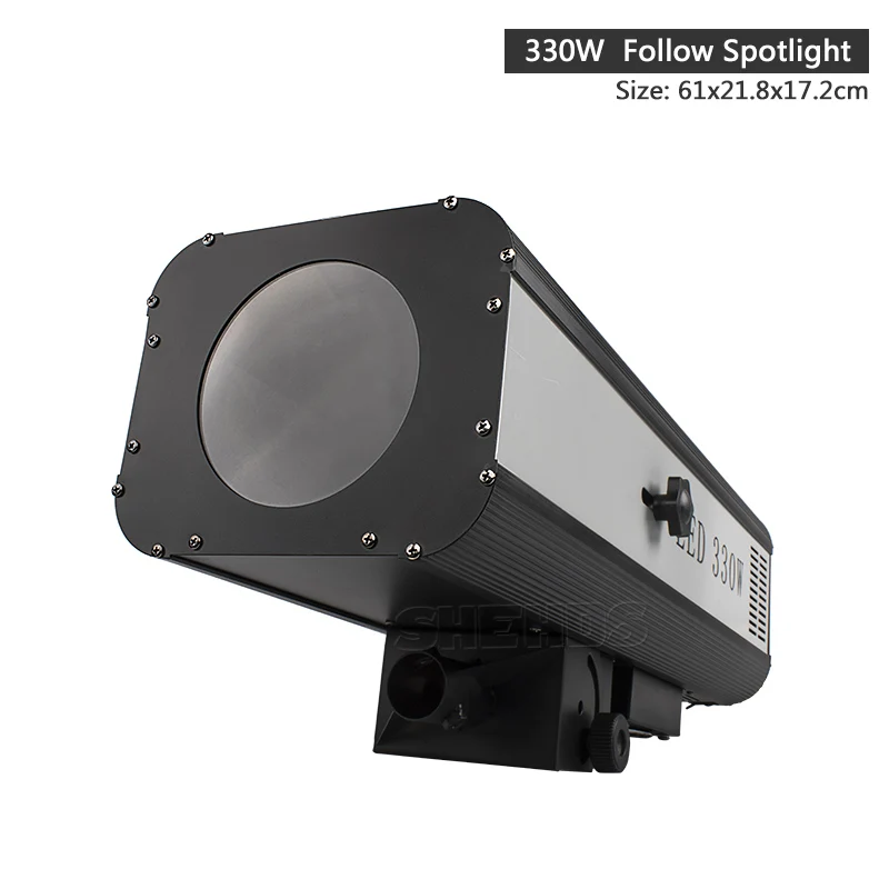 LED 330W Follow spot 330W Светодиодный прожектор слежения диджей светодиодный Followspot ручная работа 6-Цвет фокусирование света гобо пятно-луч света Театр свадебное шоу сценическое мероприятие SHEHDS - Цвет: LED 330W Follow spot