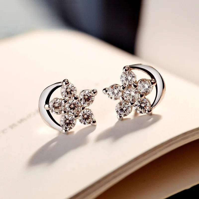 

Bu-164 Xingyue earrings temperament simple Korean fresh students wild trendy personality creative earrings female ear jewelry