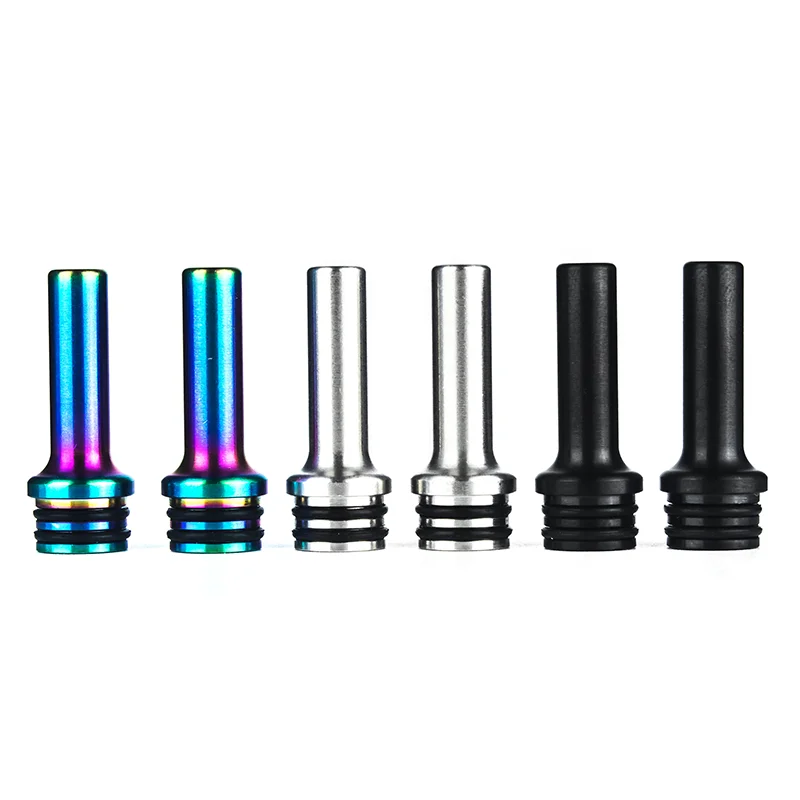 

Long Stainless Steel REEWAPE AS317 510 Drip Tip Colorful Vape Tip Mouthpiece for RDA RTA RBA Atomizers Vape Accessories