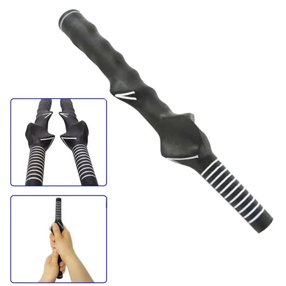 

60%HOTGolf Correct Posture Practice Pole Putter Grip Anti-Slip Rubber Handle Accessory