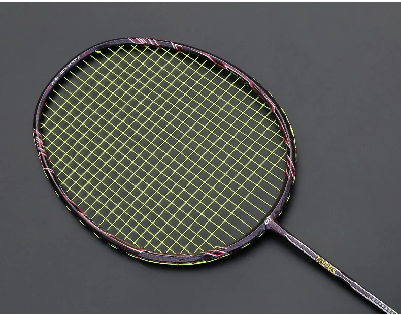 Professional Max 35LBS Ultralight Carbon Fiber Badminton Racket Sports Racquet Training Rackets Free For String Overgrip Bags