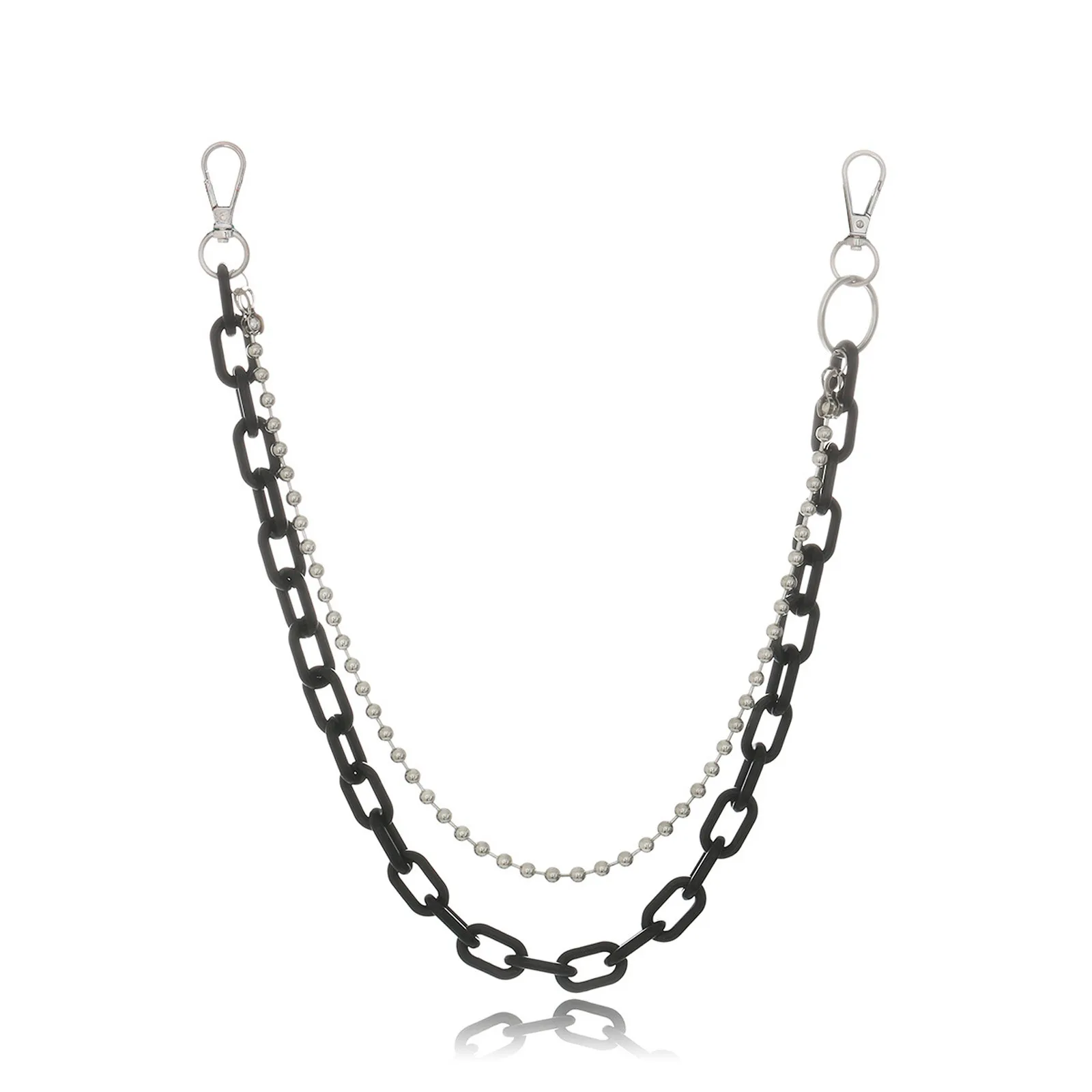 2021 панк хип-хоп брюки цепочкой красивые уличные женские шикарный стиль мужские и