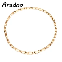 aradoo holiday gift korea health magnetic necklace titanium necklace mens necklace anti radiation strengthen immunity stay slim