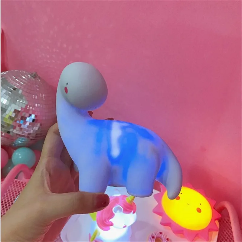 LED Night lamp decorate desk light battery dream cute Five-pointed Star Unicorn holiday creative light for baby bedroom luminar