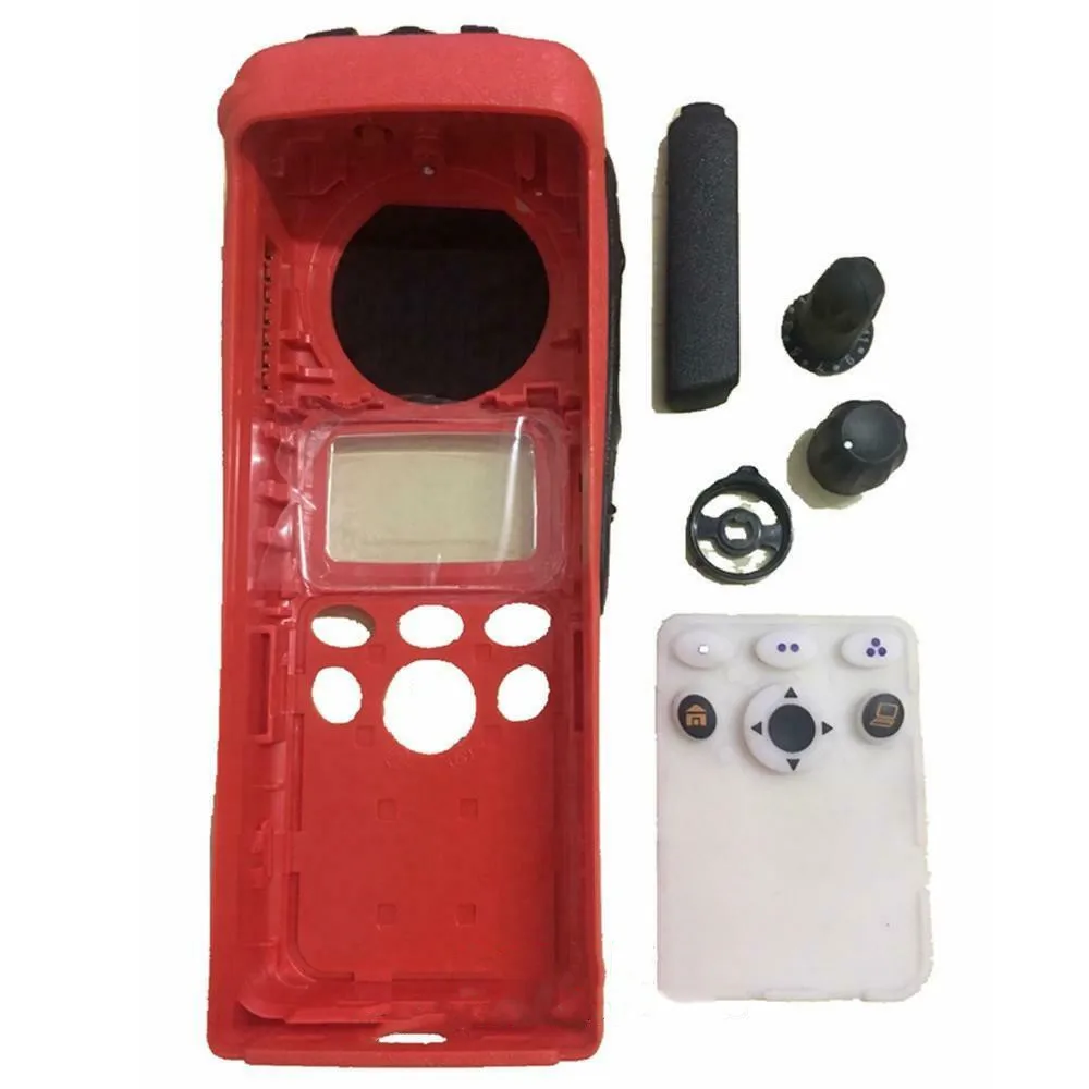 Red Walkie-talkie Replacement Repair Housing Case Kit for XTS2500 M2 Model 2 Handled Radio--VBLL