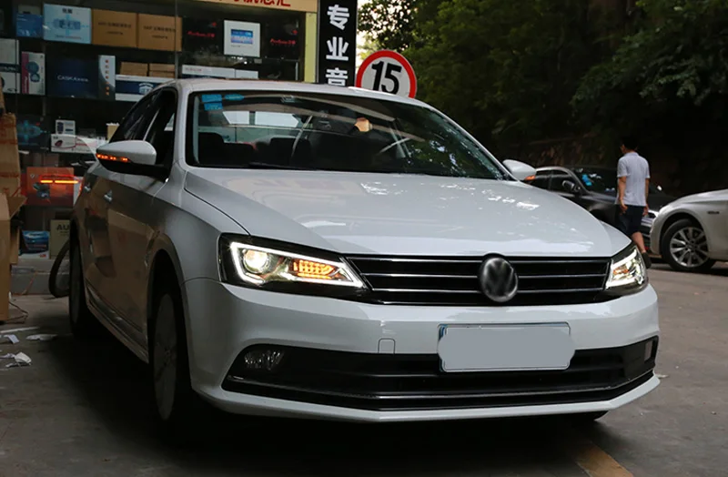 Автомобильные задние фонари для Volkswagen Sagitar 2011- фары для Jetta Sagitar задние фары+ фары