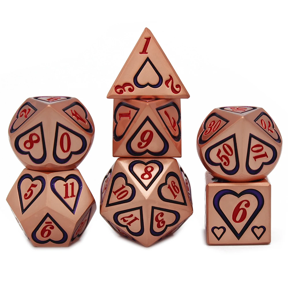 2020 Новый DnD металлические кости ролевые игры MTG включают в себя кубика разные