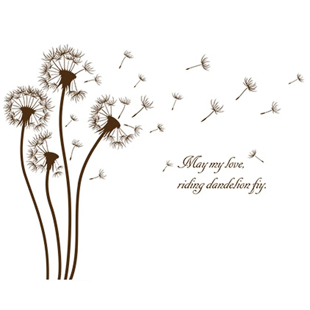 Диван фон ПВХ Многоцелевой фестиваль Гостиная Водонепроницаемый Одуванчик узор