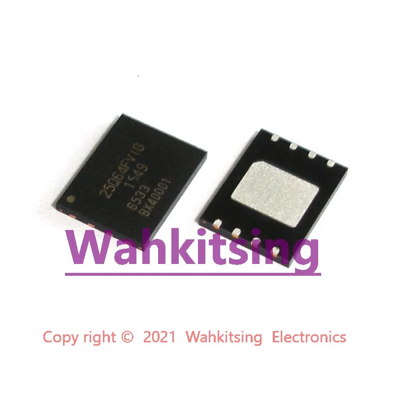 5 шт. W25Q64FVZEIG WSON-8 25Q64FVIG 3 в 64-битная последовательная флэш-память с двойной и