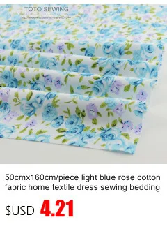Booskew Home Telas, хлопок, ткань, 40 см x 50 см, 7 шт., набивные цветы, жировые кварталы, сделай сам, ручная работа, подушка для шитья, лоскутное шитье, кукольная кровать