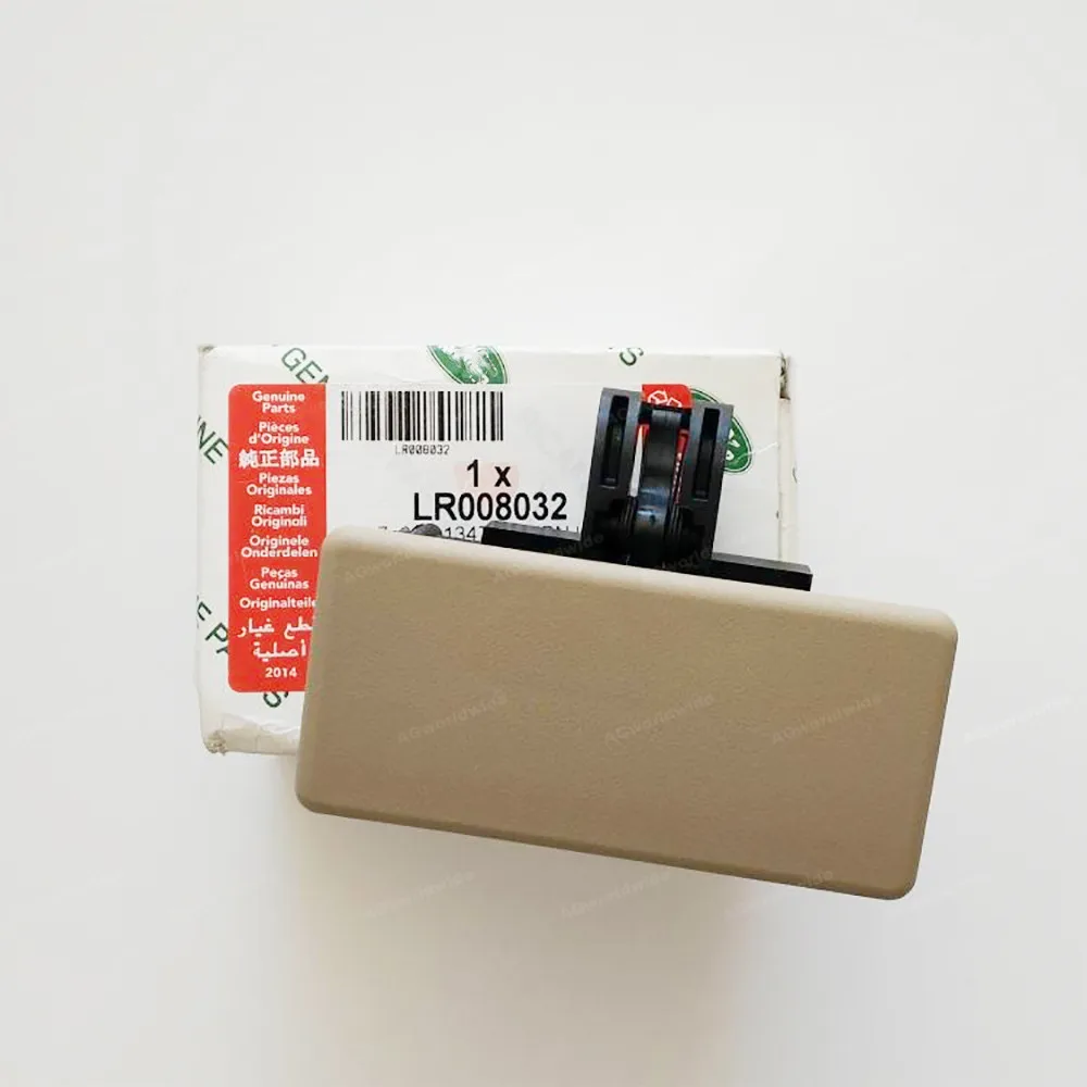 Коробка для перчаток Land Rover Freelander 2 LR2 бежевая ручка с защелкой LR008032|Клипсы и