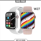 Смарт-часы NWE W27 Серия 7 для мужчин и женщин, новинка, NFC, AI, голосовые, Bluetooth, экран вызова, пароль, спортивные, управление здоровьем, профессиональные смарт-часы